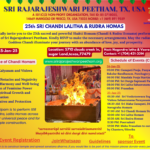 25th Chandi Homa - Houston
